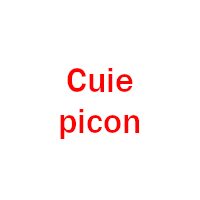 Cuie picon
