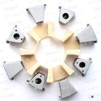 Cuplaj elastic cu elemente metalice  tip Centaflex tip H marimea 45