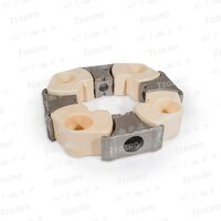 Cuplaj elastic cu elemente metalice tip CF-H-140 interschimbabil Centaflex tip H marimea 140