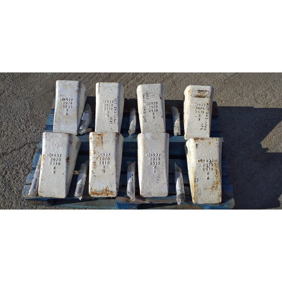 Set dinte cupa calcar 427-842-1140 +siguranta 427-70-13891 - Original Komatsu