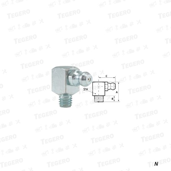 Gresor 90 grade M10x1